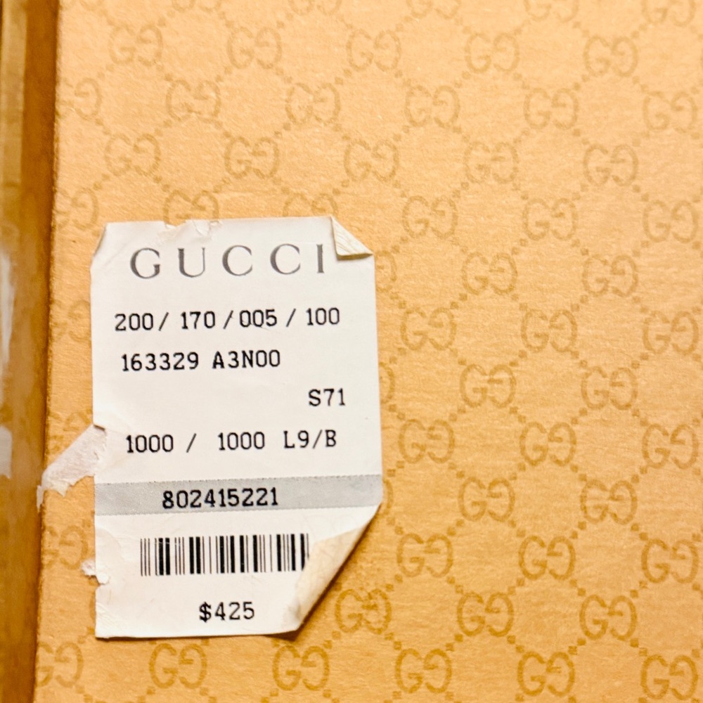 Gucci Metallic Gold Braided Strap Mule Heels Made in Italy w/ Box Size 9.5 - Picture 10 of 10